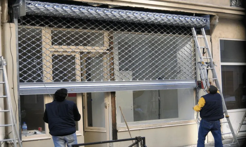 Depannage rideaux  et grilles metalliques