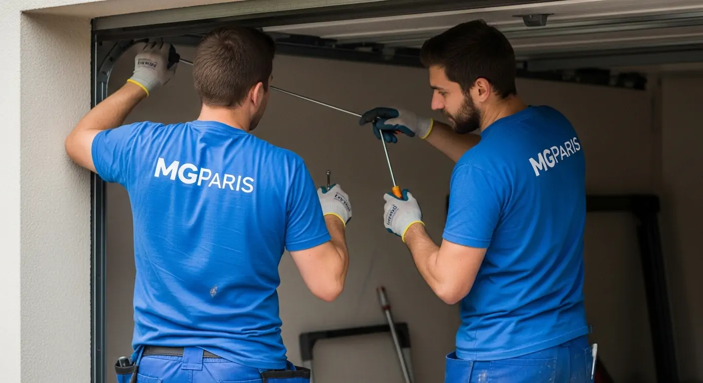 Réparation porte garage Houdan